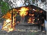 От костров на приусадебных участках сгорают жилые дома